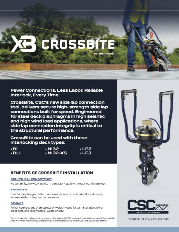 One page information sheet on the Crossbite tool